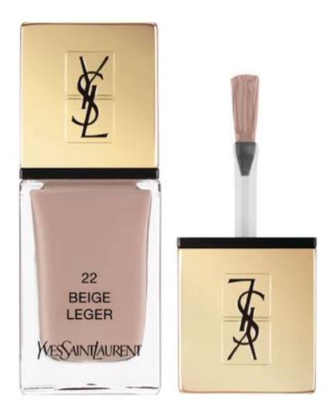 YSL Beige Leger (22) La Laque Couture Nail Lacquer Product 